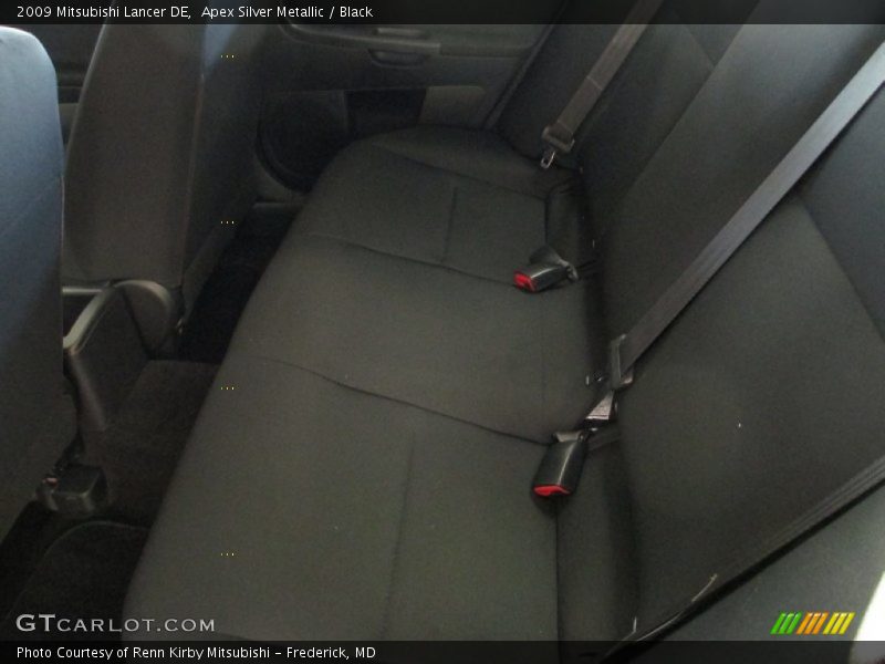 Apex Silver Metallic / Black 2009 Mitsubishi Lancer DE