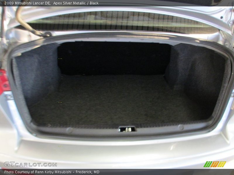 Apex Silver Metallic / Black 2009 Mitsubishi Lancer DE