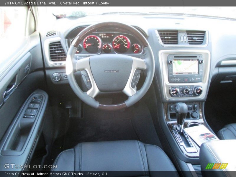 Crystal Red Tintcoat / Ebony 2014 GMC Acadia Denali AWD