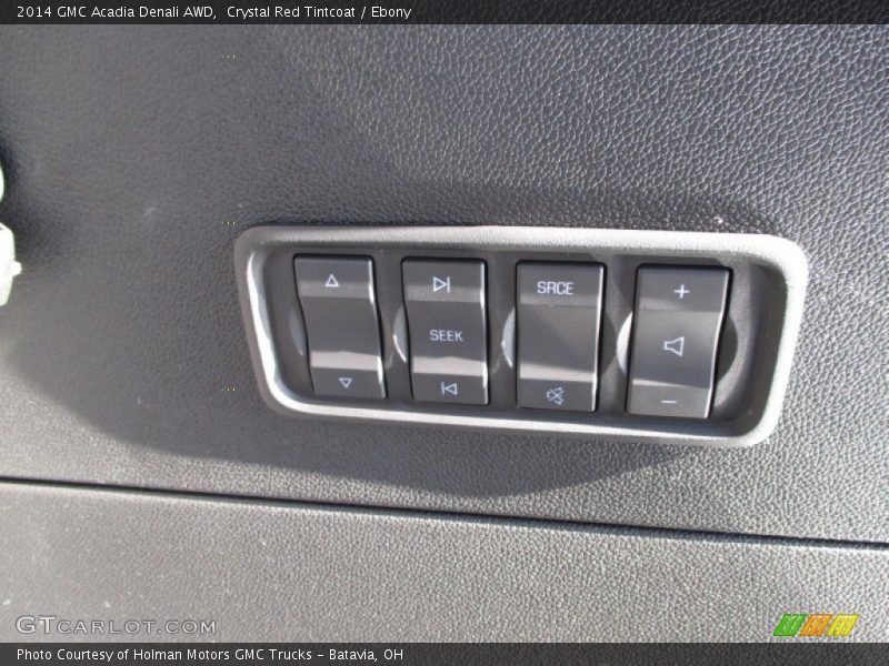 Crystal Red Tintcoat / Ebony 2014 GMC Acadia Denali AWD