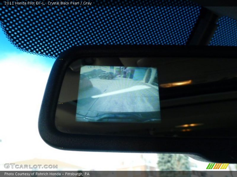 Crystal Black Pearl / Gray 2011 Honda Pilot EX-L
