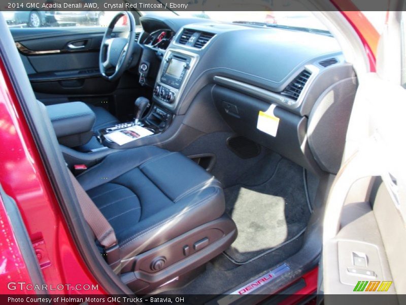 Crystal Red Tintcoat / Ebony 2014 GMC Acadia Denali AWD