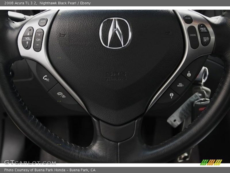 Nighthawk Black Pearl / Ebony 2008 Acura TL 3.2