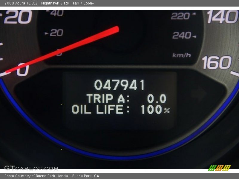 Nighthawk Black Pearl / Ebony 2008 Acura TL 3.2