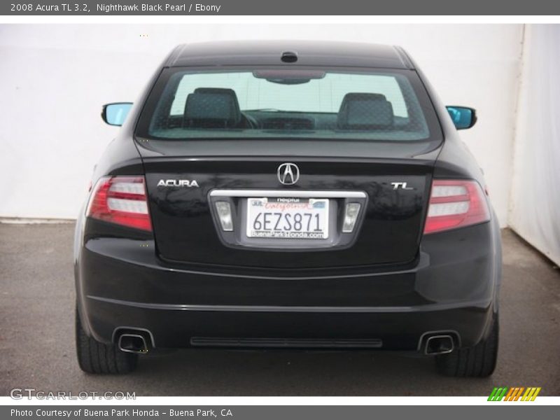 Nighthawk Black Pearl / Ebony 2008 Acura TL 3.2
