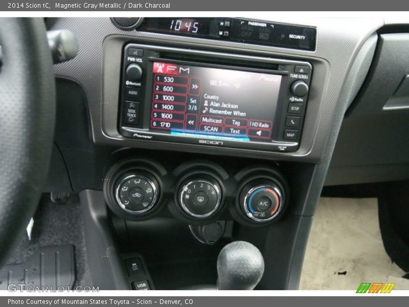 Magnetic Gray Metallic / Dark Charcoal 2014 Scion tC