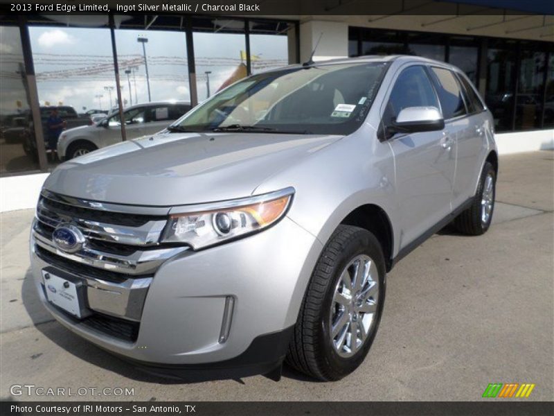 Ingot Silver Metallic / Charcoal Black 2013 Ford Edge Limited