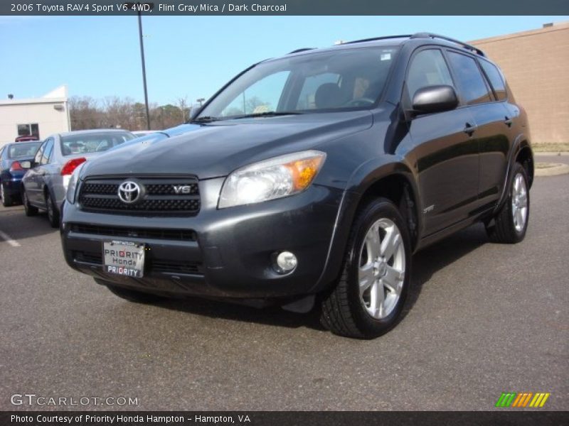 Flint Gray Mica / Dark Charcoal 2006 Toyota RAV4 Sport V6 4WD