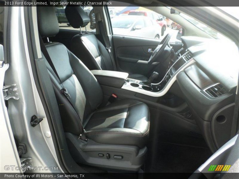 Ingot Silver Metallic / Charcoal Black 2013 Ford Edge Limited