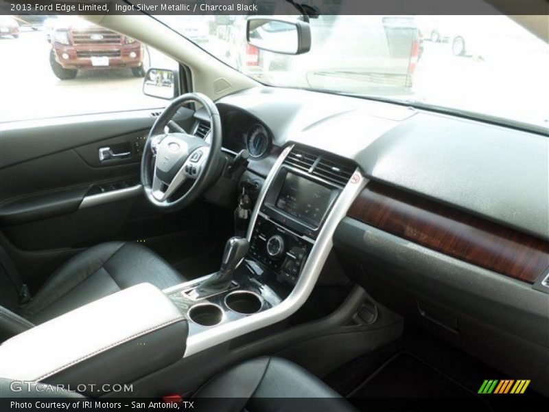 Ingot Silver Metallic / Charcoal Black 2013 Ford Edge Limited