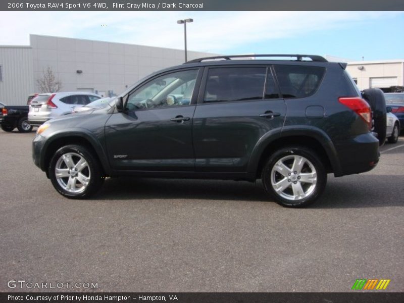 Flint Gray Mica / Dark Charcoal 2006 Toyota RAV4 Sport V6 4WD