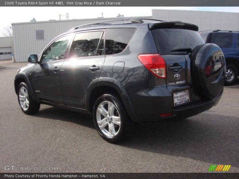 Flint Gray Mica / Dark Charcoal 2006 Toyota RAV4 Sport V6 4WD
