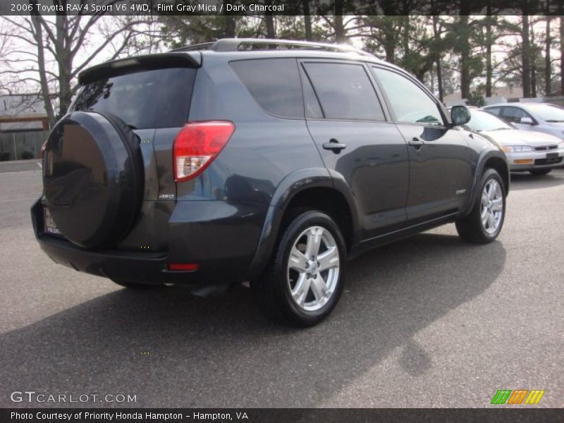 Flint Gray Mica / Dark Charcoal 2006 Toyota RAV4 Sport V6 4WD