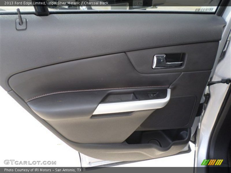 Ingot Silver Metallic / Charcoal Black 2013 Ford Edge Limited