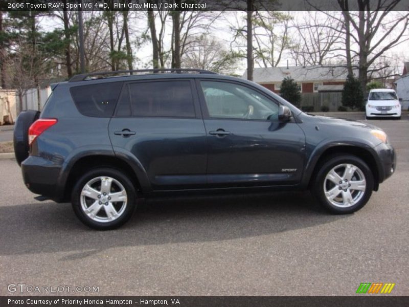 Flint Gray Mica / Dark Charcoal 2006 Toyota RAV4 Sport V6 4WD