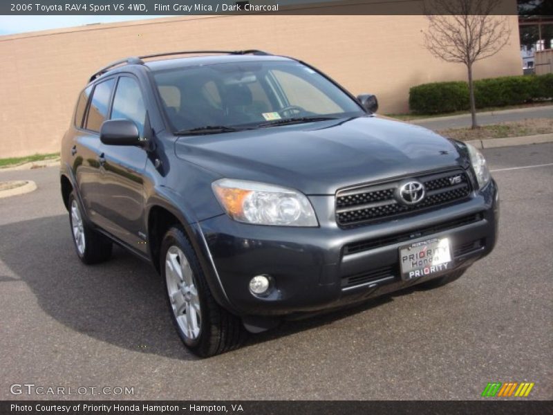 Flint Gray Mica / Dark Charcoal 2006 Toyota RAV4 Sport V6 4WD