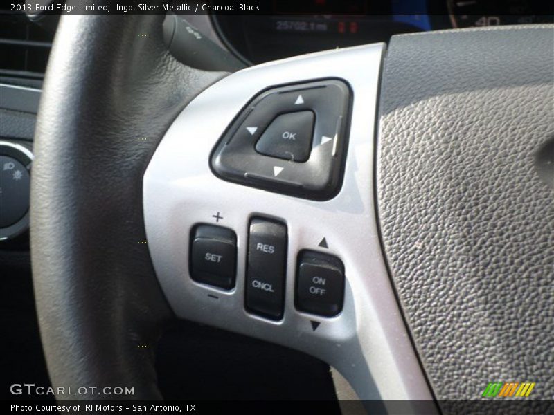 Ingot Silver Metallic / Charcoal Black 2013 Ford Edge Limited