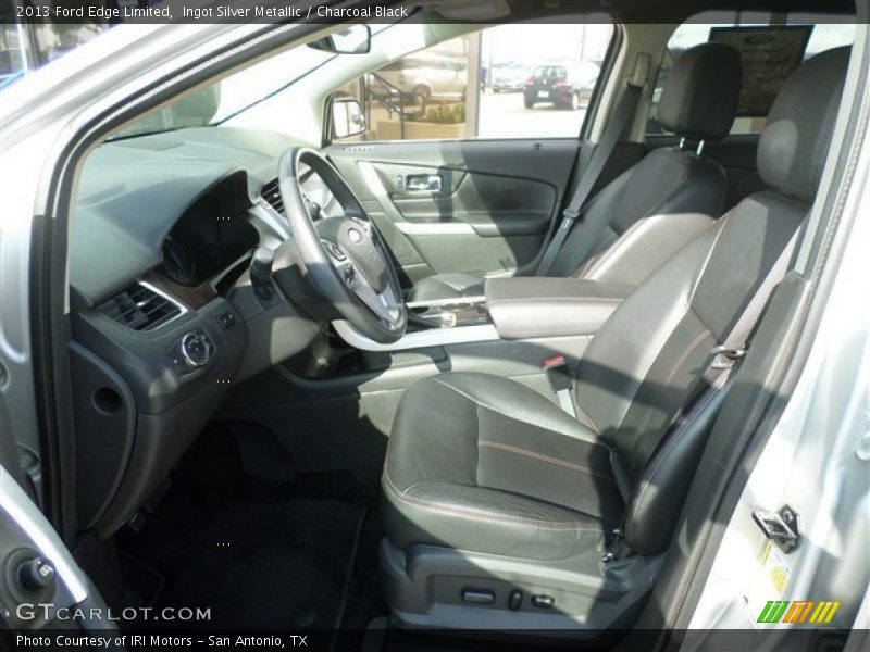 Ingot Silver Metallic / Charcoal Black 2013 Ford Edge Limited