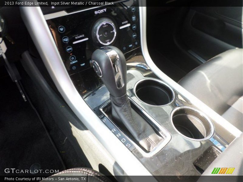 Ingot Silver Metallic / Charcoal Black 2013 Ford Edge Limited