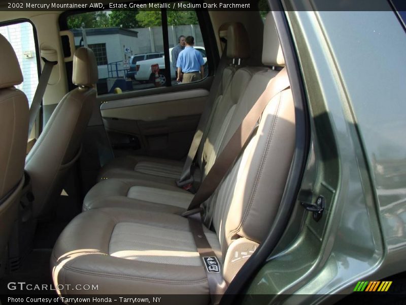 Estate Green Metallic / Medium Dark Parchment 2002 Mercury Mountaineer AWD