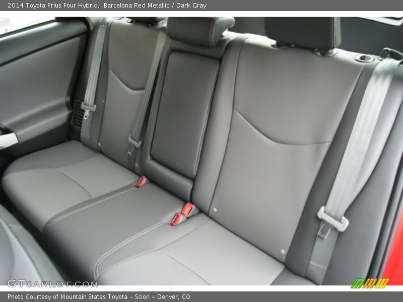 Barcelona Red Metallic / Dark Gray 2014 Toyota Prius Four Hybrid
