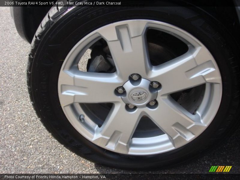 Flint Gray Mica / Dark Charcoal 2006 Toyota RAV4 Sport V6 4WD