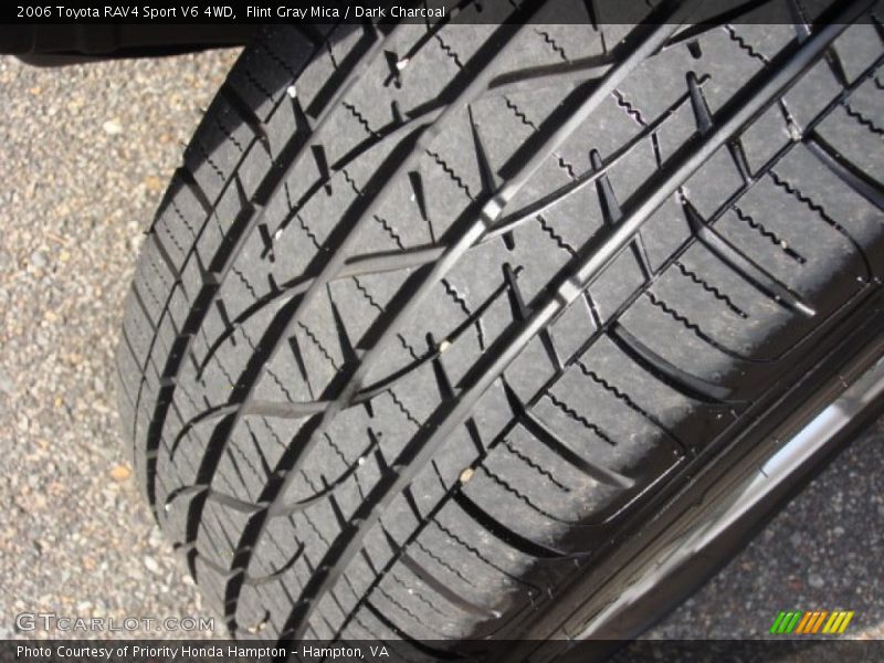 Flint Gray Mica / Dark Charcoal 2006 Toyota RAV4 Sport V6 4WD