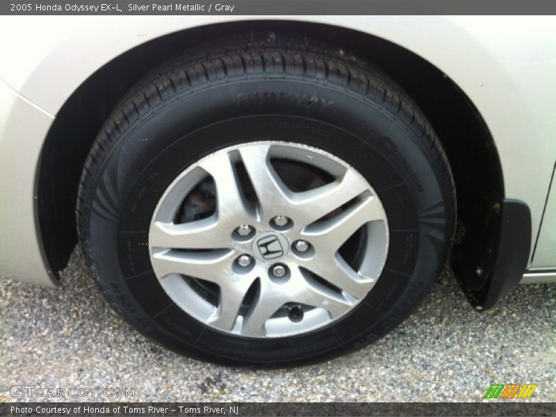 Silver Pearl Metallic / Gray 2005 Honda Odyssey EX-L