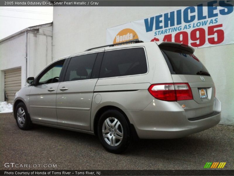 Silver Pearl Metallic / Gray 2005 Honda Odyssey EX-L