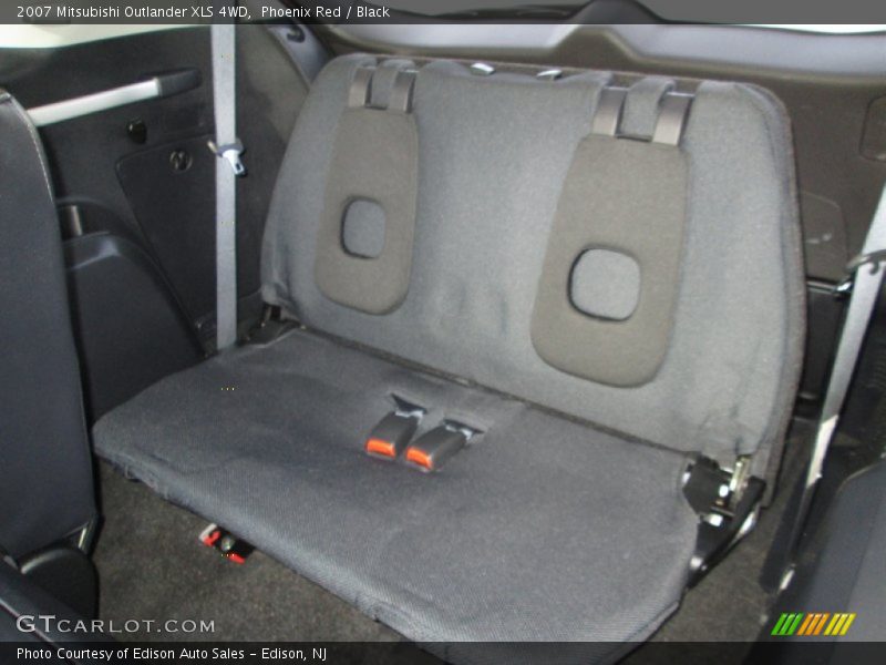 Phoenix Red / Black 2007 Mitsubishi Outlander XLS 4WD