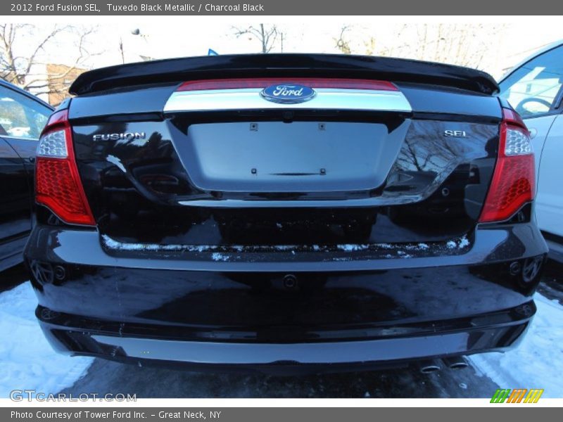 Tuxedo Black Metallic / Charcoal Black 2012 Ford Fusion SEL