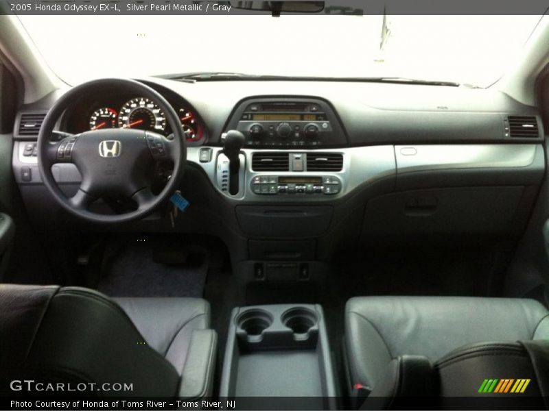 Silver Pearl Metallic / Gray 2005 Honda Odyssey EX-L