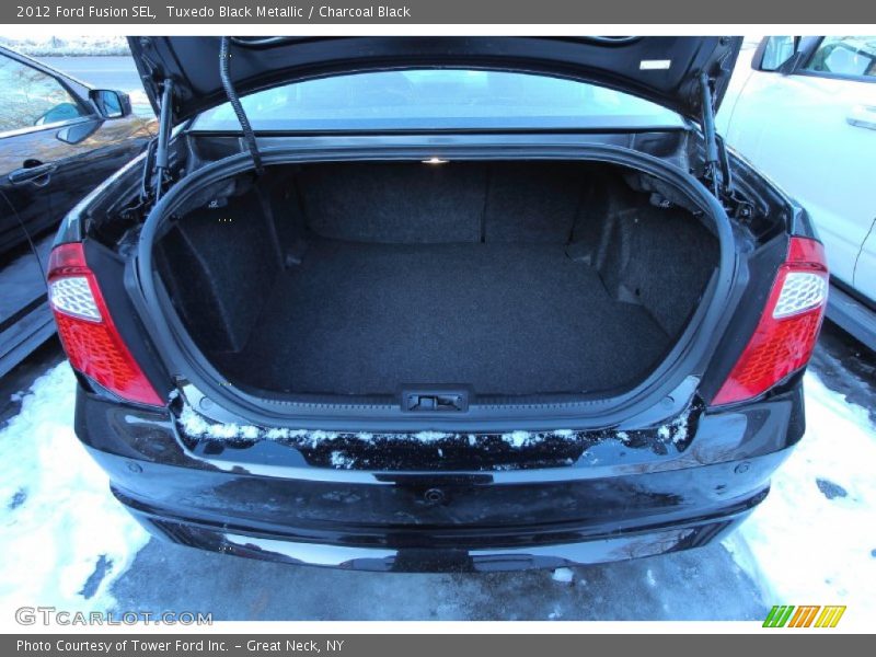 Tuxedo Black Metallic / Charcoal Black 2012 Ford Fusion SEL