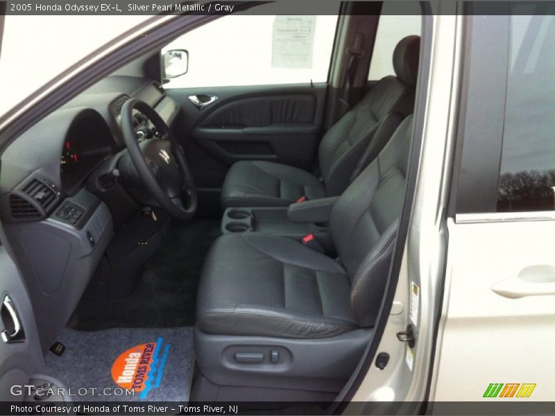 Silver Pearl Metallic / Gray 2005 Honda Odyssey EX-L