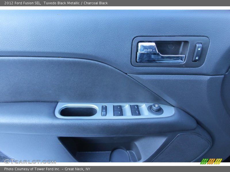 Tuxedo Black Metallic / Charcoal Black 2012 Ford Fusion SEL