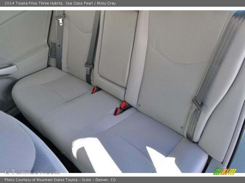 Sea Glass Pearl / Misty Gray 2014 Toyota Prius Three Hybrid