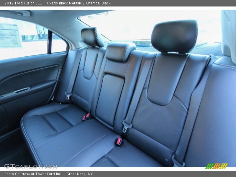Tuxedo Black Metallic / Charcoal Black 2012 Ford Fusion SEL