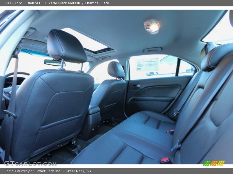 Tuxedo Black Metallic / Charcoal Black 2012 Ford Fusion SEL