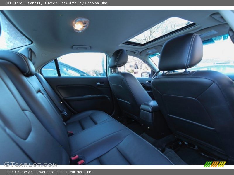Tuxedo Black Metallic / Charcoal Black 2012 Ford Fusion SEL