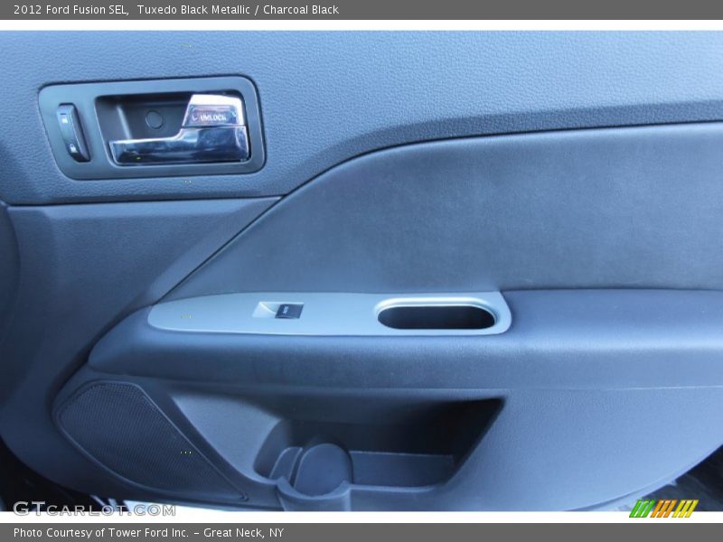 Tuxedo Black Metallic / Charcoal Black 2012 Ford Fusion SEL
