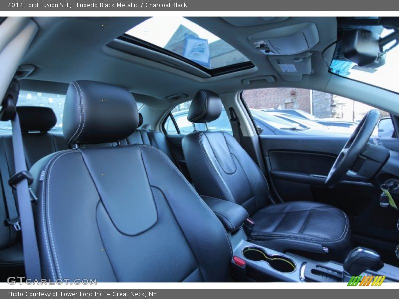 Tuxedo Black Metallic / Charcoal Black 2012 Ford Fusion SEL