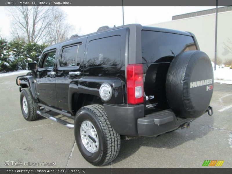 Black / Ebony Black 2006 Hummer H3