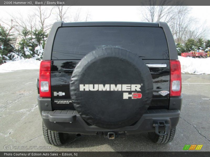 Black / Ebony Black 2006 Hummer H3