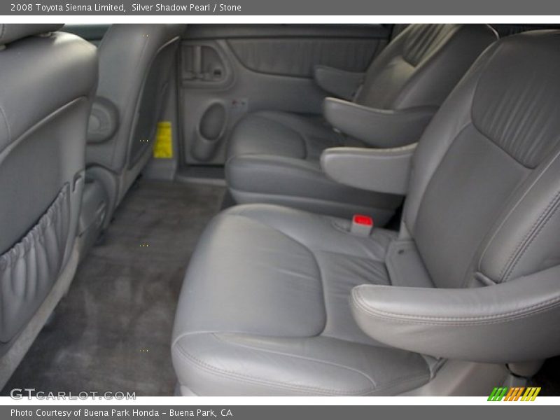 Silver Shadow Pearl / Stone 2008 Toyota Sienna Limited