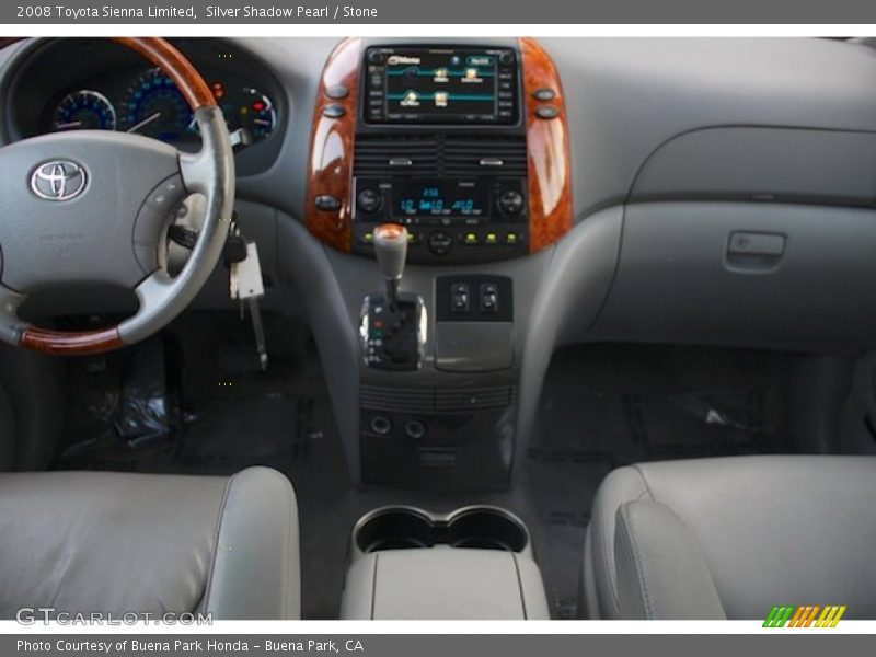 Silver Shadow Pearl / Stone 2008 Toyota Sienna Limited