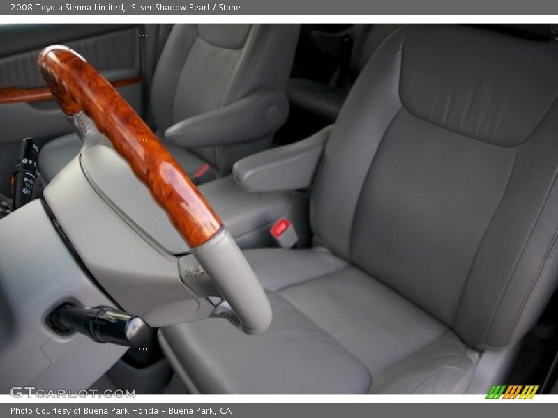 Silver Shadow Pearl / Stone 2008 Toyota Sienna Limited