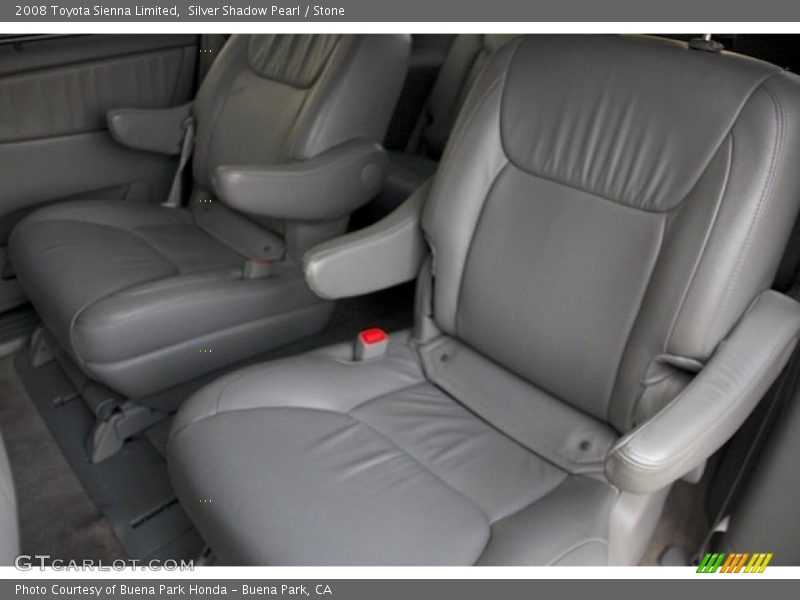 Silver Shadow Pearl / Stone 2008 Toyota Sienna Limited