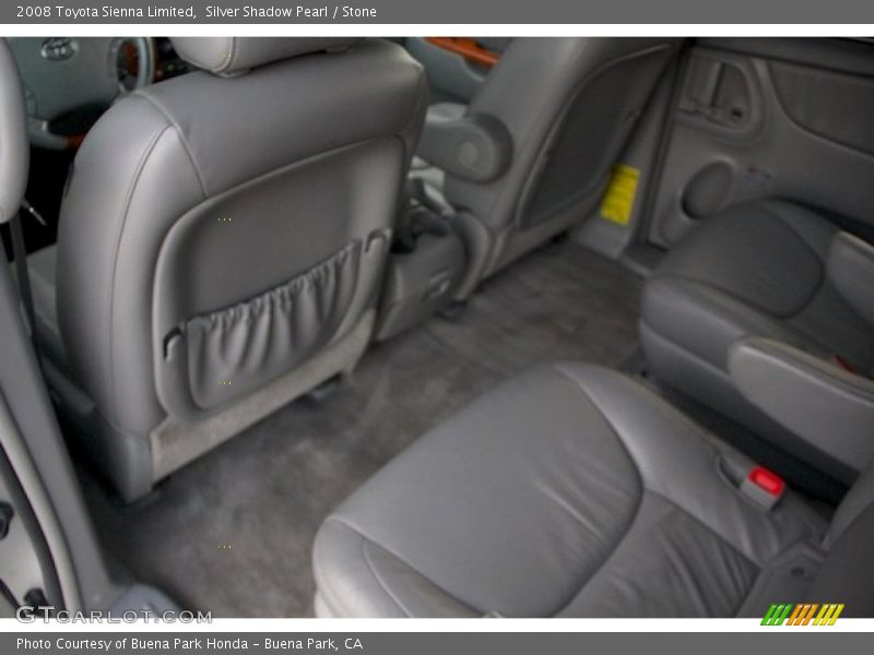 Silver Shadow Pearl / Stone 2008 Toyota Sienna Limited