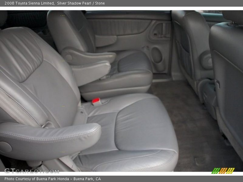 Silver Shadow Pearl / Stone 2008 Toyota Sienna Limited
