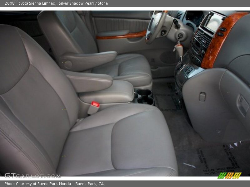 Silver Shadow Pearl / Stone 2008 Toyota Sienna Limited